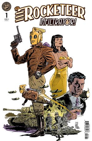 The Rocketeer: Infiltrator! Cover A (Hardman) #1 Variant C (Kotz) cover