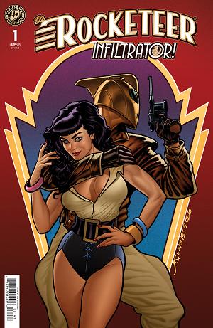 The Rocketeer: Infiltrator! Cover A (Hardman) #1 Variant D (Quinones) cover