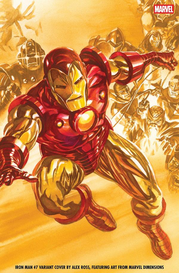 Iron Man #7 ALEX ROSS MARVEL DIMENSIONS VARIANT cover