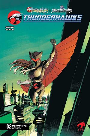Thundercats X Silverhawks Thunderhawks #2 CVR B CVR B DECLAN SHALVEY cover