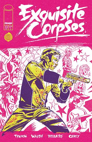 Exquisite Corpses #13 CVR C CVR C MICHAEL WALSH POLYBAGGED & COLLECTIBLE CARD cover