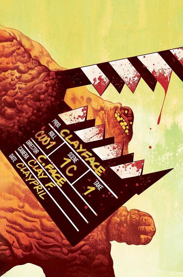 Clayface Celebrity Dirt #1 CVR B (OF 6) CVR B MIKE DEL MUNDO CARD STOCK cover
