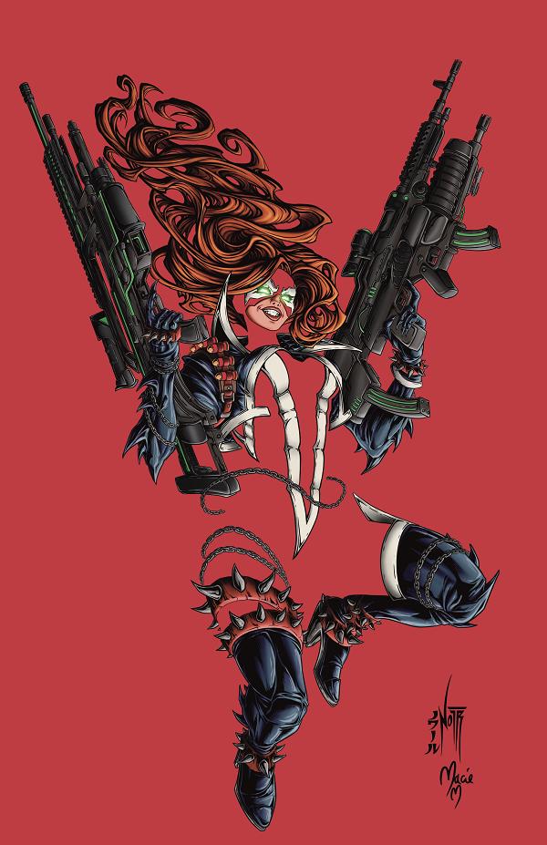Scorched #51 CVR C CVR C INC 1:50 JORDAN NOIR FOIL VIRGIN cover