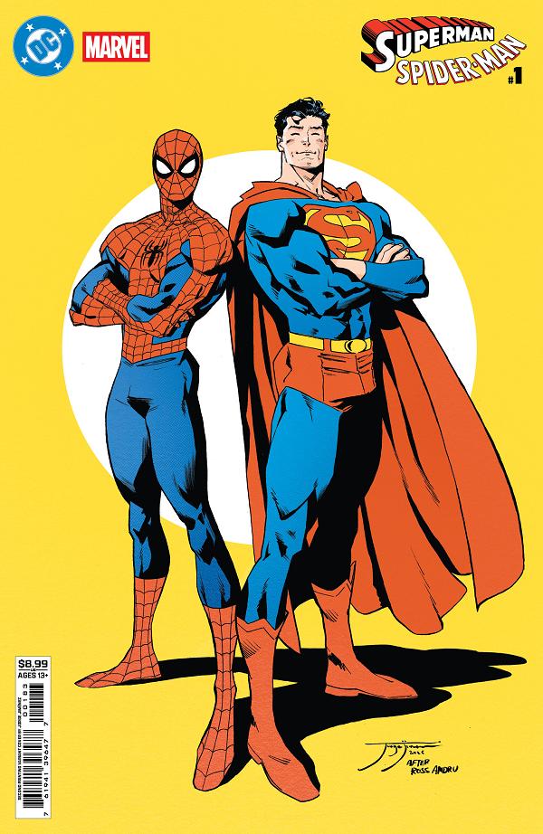 Dc Marvel Superman Spider-Man #1 cover