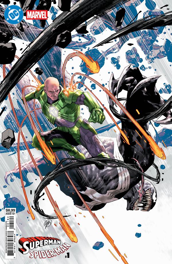 Dc Marvel Superman Spider-Man #1 cover