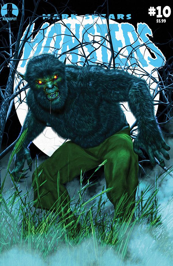 Mark Spears Monsters #10 CVR A MARK SPEARS CLAWS OUT cover