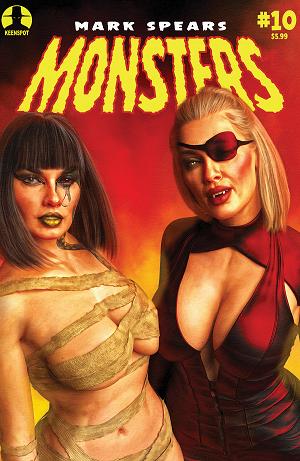 Mark Spears Monsters #10 CVR D CVR D MARK SPEARS BLOOD & BEAUTY cover