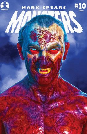Mark Spears Monsters #10 CVR E CVR E MARK SPEARS  DRACULA IMMORTAL cover
