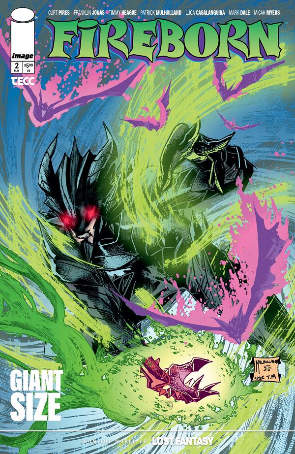 Fireborn #2 CVR G CVR G PATRICK MULHOLLAND FOIL cover