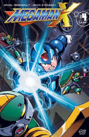 Mega Man X #4 CVR C (OF 5) CVR C GUIDO GUIDI cover