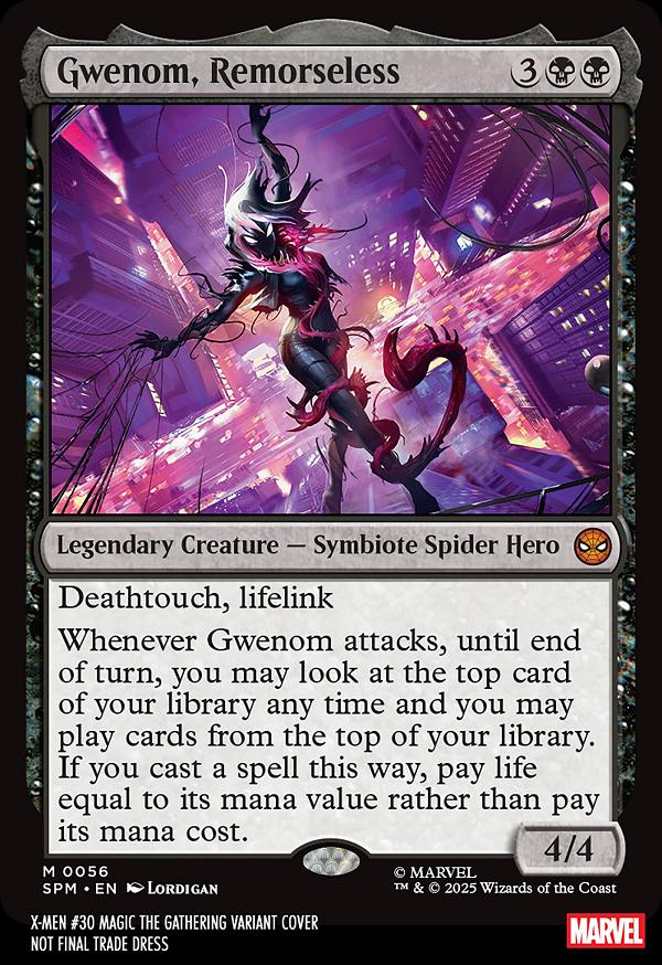 X-Men #30 LORDIGAN MAGIC: THE GATHERING VARIANT cover