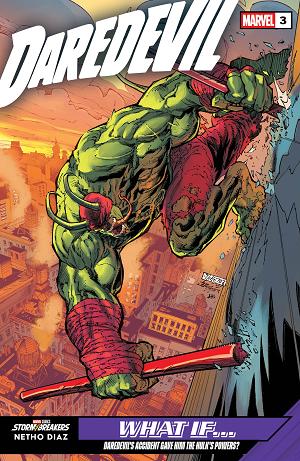 Daredevil #3 NETHO DIAZ WHAT IF...? VARIANT cover