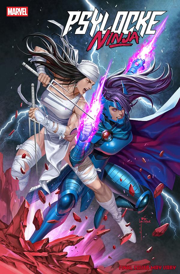 Psylocke: Ninja #5 INHYUK LEE VERSUS ELEKTRA VARIANT cover