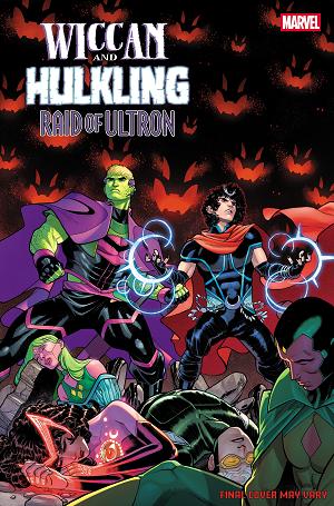 Wiccan & Hulkling: Raid Of Ultron #1 JAVIER GARRON VARIANT cover
