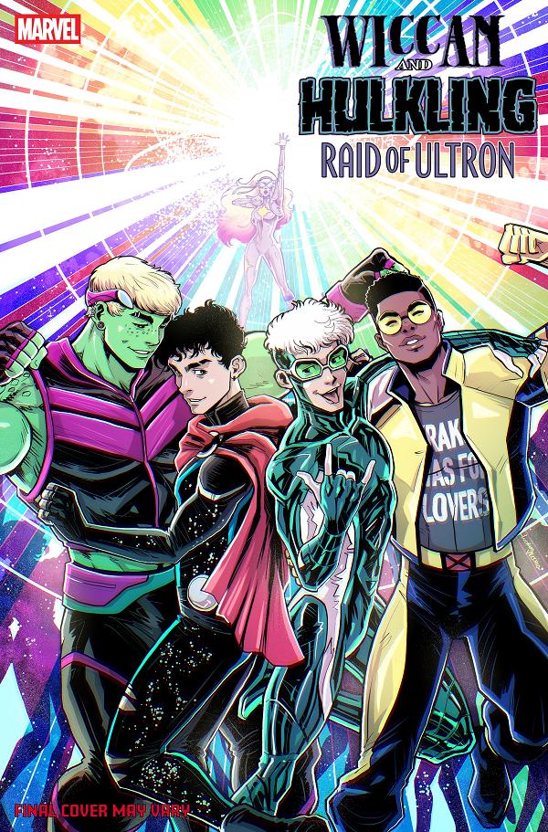 Wiccan & Hulkling: Raid Of Ultron #1 LUCIANO VECCHIO VARIANT cover