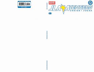 Jla/Avengers Facsimile Edition #1 FACSIMILE EDITION BLANK COVER VARIANT cover