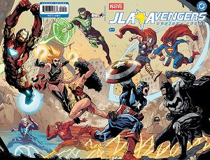 Jla/Avengers Facsimile Edition #1 FACSIMILE EDITION RYAN STEGMAN WRAPAROUND VARIANT cover