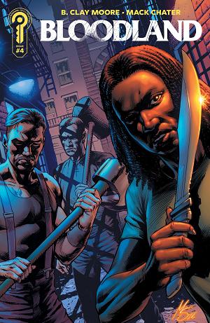 Bloodland Cover A Mack Chater #4 Cover B Marco Santucci cover