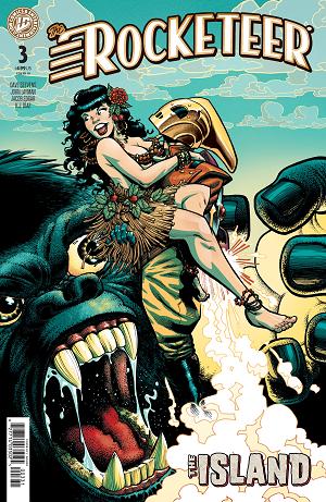 The Rocketeer: The Island Cover A (Edgar) #3 Variant RI (10) (J. Gonzo) [1:10] cover