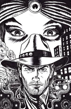 The Life And Death Of Lucas Dreamwalker A Main (Dressed, Francavilla) #1 E Unlimited Variant (Full Art, Francavilla) cover