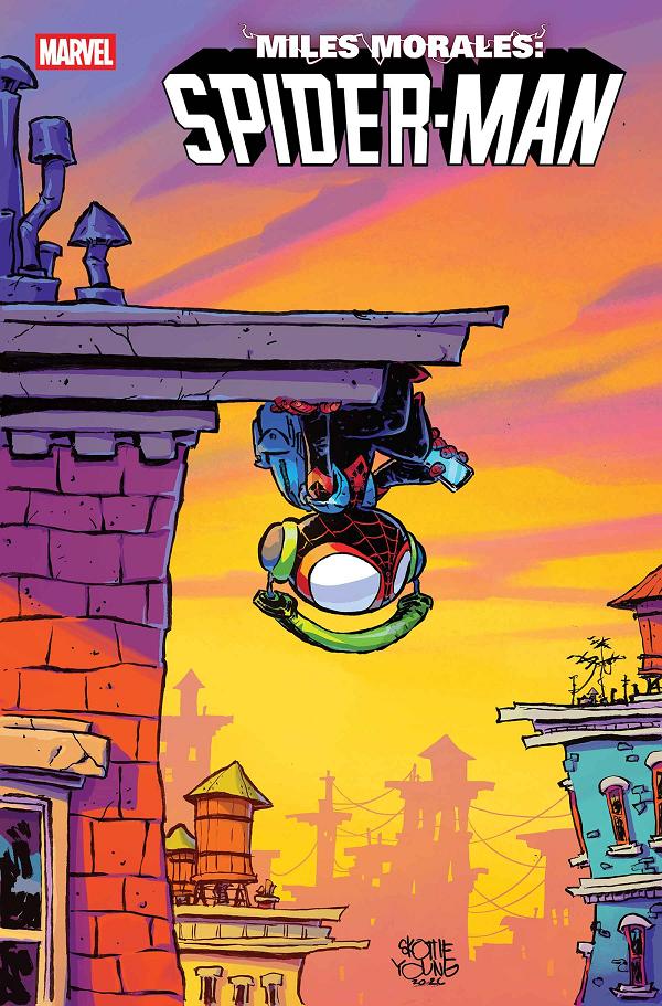 Miles Morales: Spider-Man #1 SKOTTIE YOUNG VARIANT cover