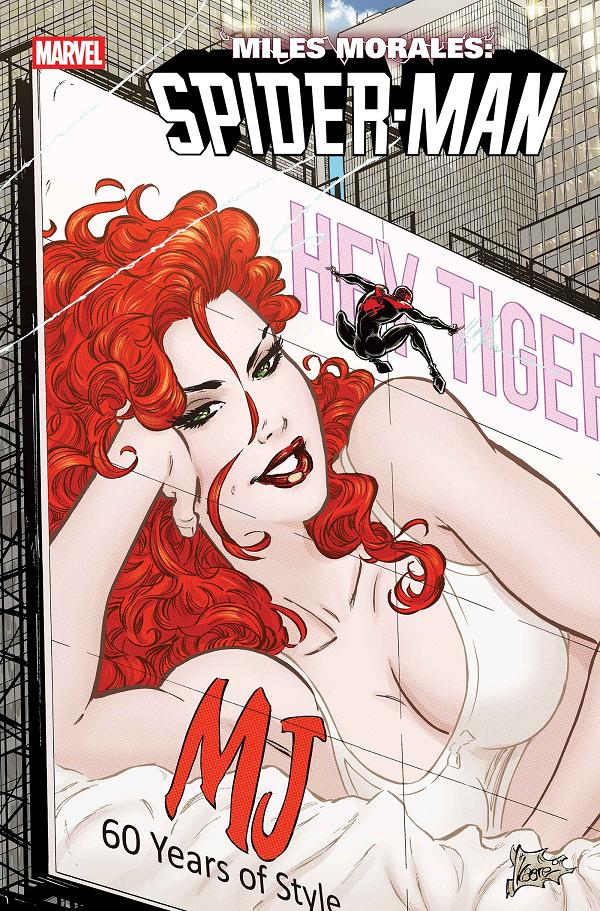 Miles Morales: Spider-Man #1 KAARE ANDREWS MARY JANE WATSON VARIANT cover