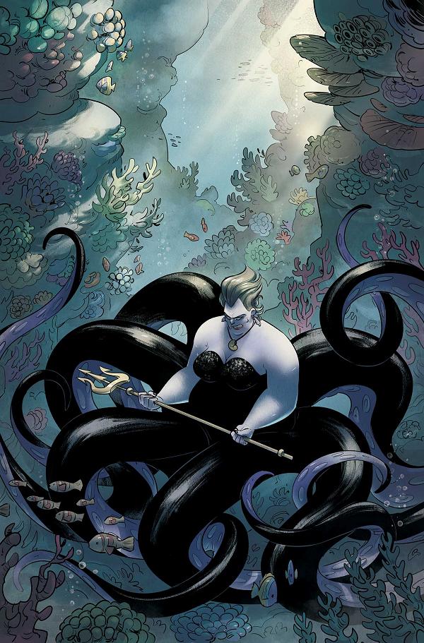 Disney Villains Ursula #4 variant cover by Jae Lee