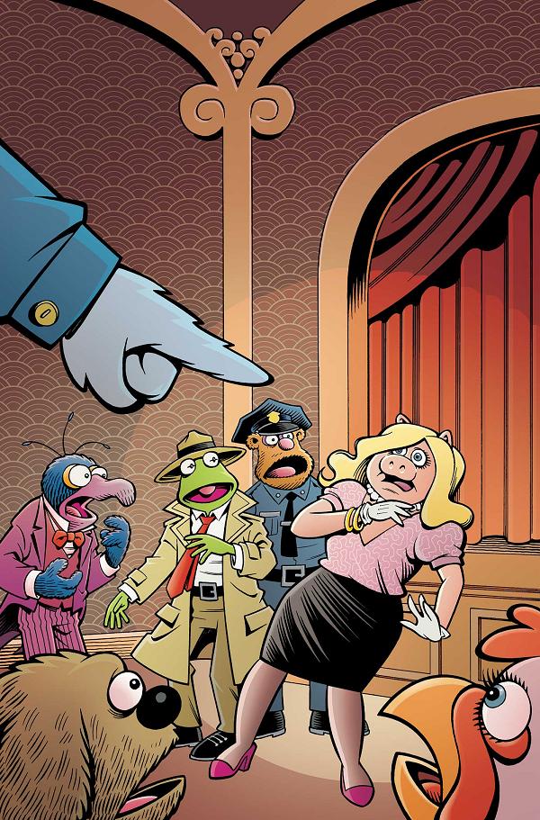 Muppets Noir #4 CVR C CVR C ROGER LANGRIDGE METAL VIRGIN CVR cover