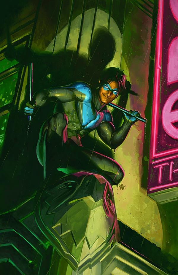Nightwing #139 CVR B CVR B BEN HARVEY CARD STOCK cover