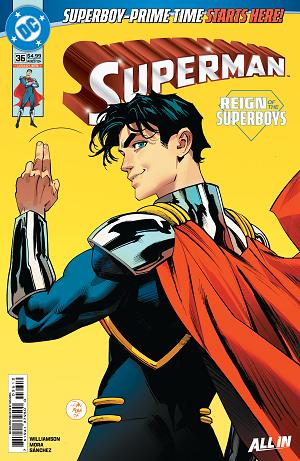 Superman #36 cover