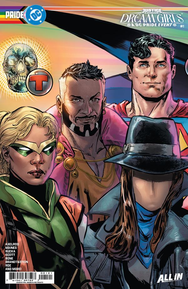 Justice League Dream Girls A Dc Pride Event #1 CVR B (OF 4) CVR B PHIL JIMENEZ CONNECTING CARD STOCK cover