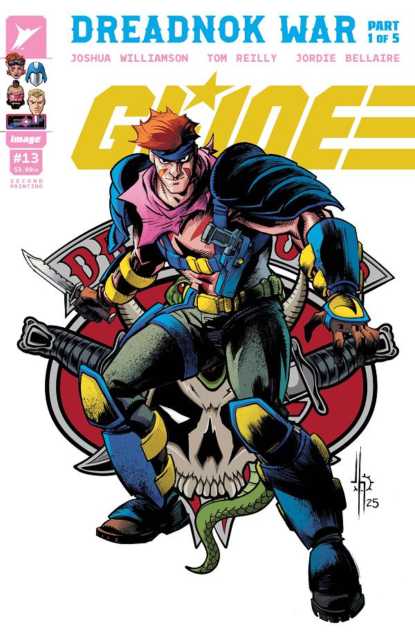 Gi Joe #13 CVR B 2ND PTG CVR B JASON HOWARD cover