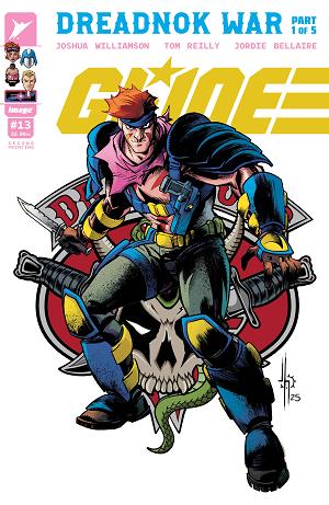 Gi Joe #13 CVR B 2ND PTG CVR B JASON HOWARD cover