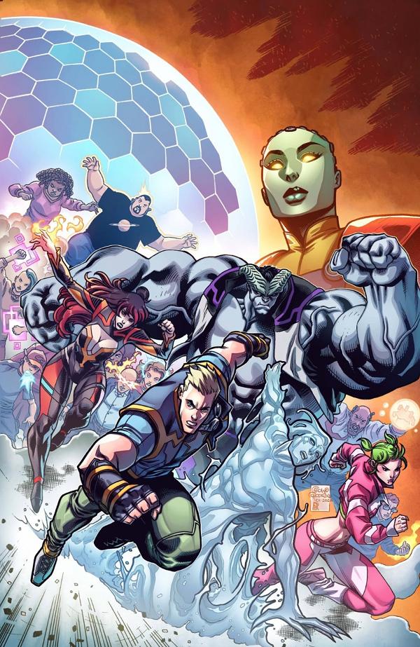 Valiant Beyond: All-New Harbinger --Risen Cover A (Rodrix) #8 variant cover by Pow Rodrix