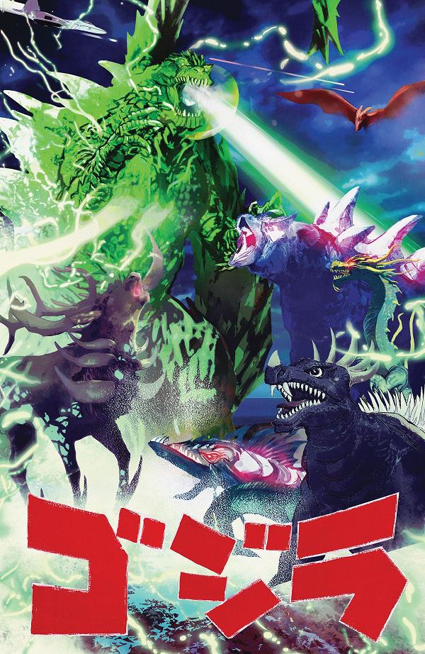 Godzilla [Kai-Sei Era] Cover A (Prasetya) #11 variant cover by Louie de Martinis