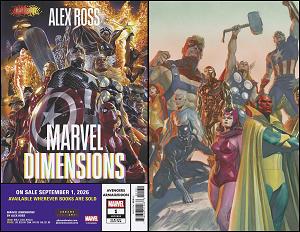 Avengers: Armageddon #1 ALEX ROSS MARVEL DIMENSIONS VARIANT cover