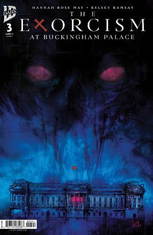 The Exorcism At Buckingham Palace Cover A (Ramsay) #3 Variant B (Damien Worm) cover