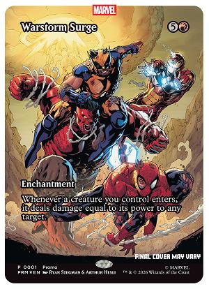 Avengers: Armageddon #1 RYAN STEGMAN MAGIC: THE GATHERING VARIANT cover