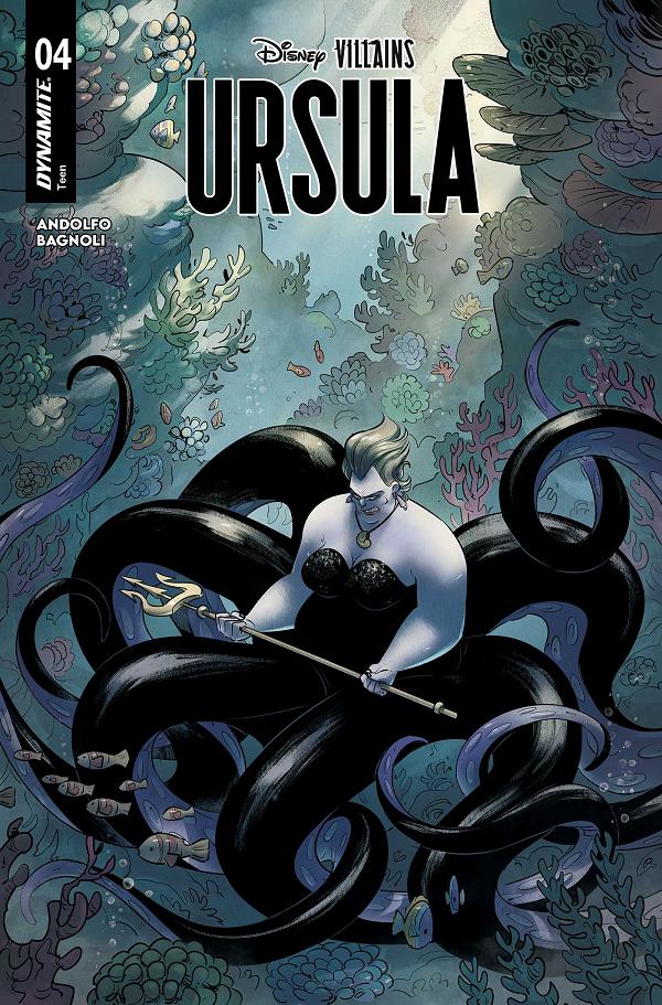 Disney Villains Ursula #4 variant cover by Jae Lee