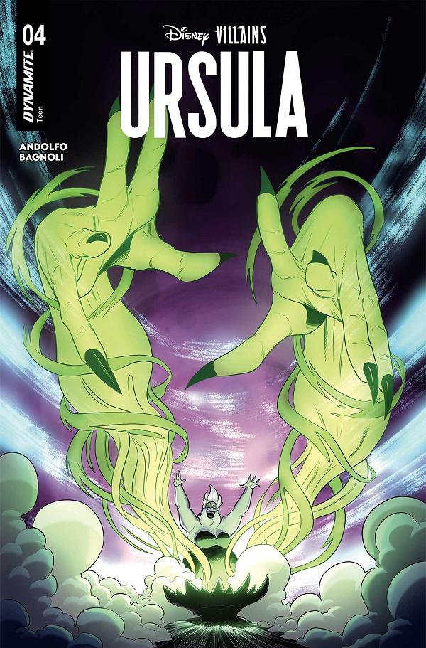 Disney Villains Ursula #4 variant cover by Robert Quinn