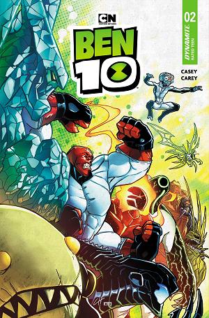 Ben 10 #2 CVR M CVR M CORMAC HUGHES TRADE DRESS cover