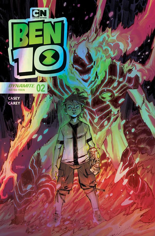 Ben 10 #2 CVR Q CVR Q INC 1:7 ERIC CANETE FOIL cover