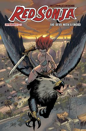 Red Sonja She Devil With A Sword #2 CVR P CVR P PABLO DE BONIS ABSOLUTE HOMAGE cover