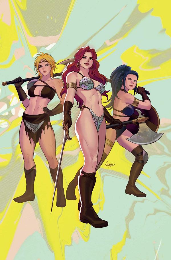 Red Sonja She Devil With A Sword #2 CVR R CVR R INC 1:7 LEIRIX LI K POP HOMAGE VIRGIN cover
