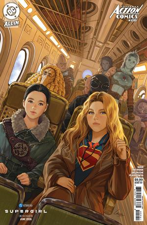 Action Comics #1099 CVR D CVR D LESLEY LEIRIX LI SUPERGIRL MOVIE CARD STOCK cover