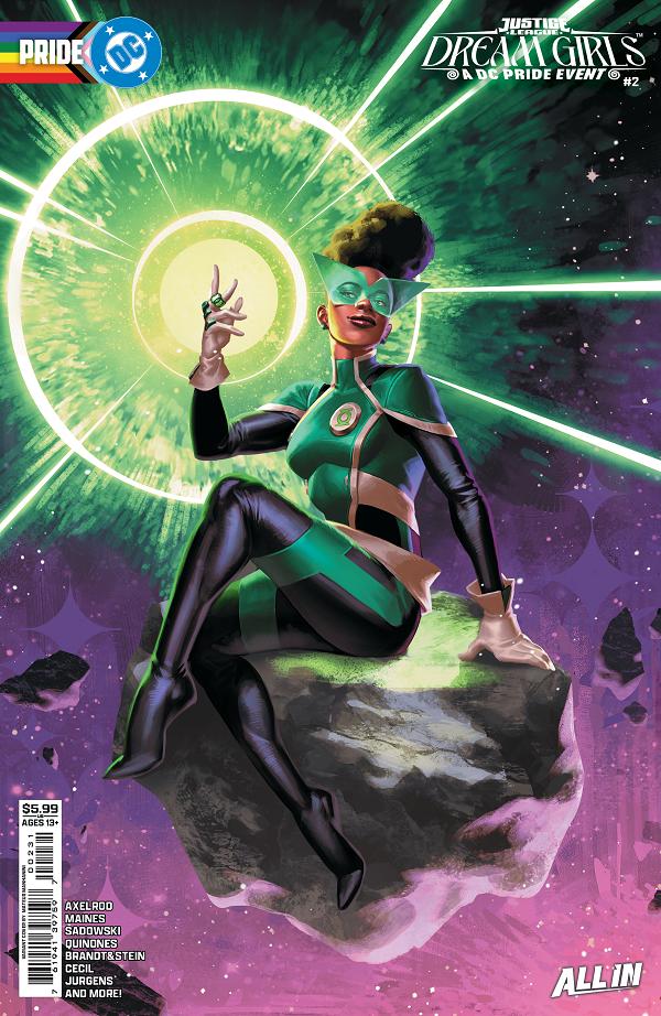 Justice League Dream Girls A Dc Pride Event #2 CVR C (OF 4) CVR C MATEUS MANHANINI CARD STOCK cover