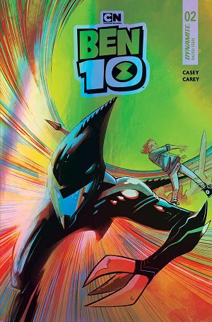 Ben 10 #2 CVR R CVR R INC 1:10 SEBASTIAN PIRIZ FOIL cover