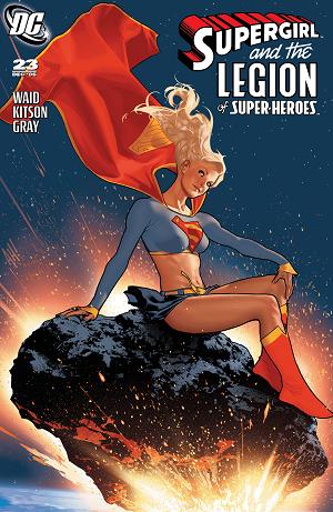 Supergirl And The Legion Of Super Heroes #23 CVR C FACSIMILE EDITION CVR C ADAM HUGHES FOIL cover