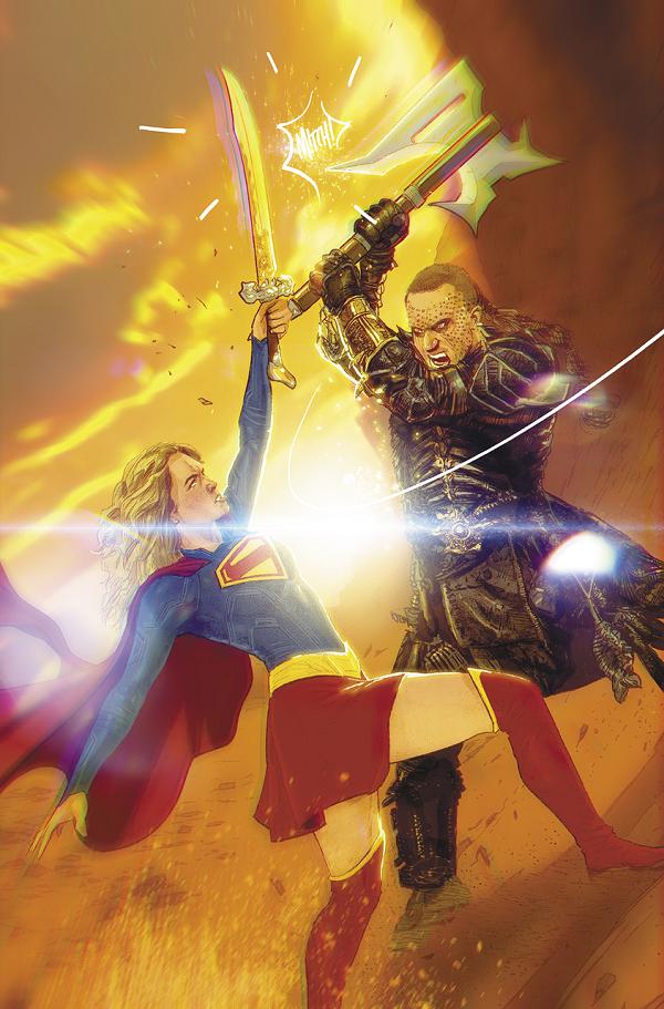 Superman Unlimited #14 CVR D CVR D MITCH GERADS SUPERGIRL MOVIE CARD STOCK cover