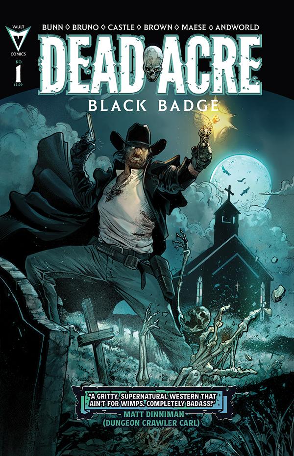 Dead Acre #1 variant cover by Riley Brown